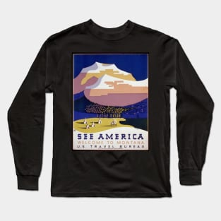 See America WPA Montana Long Sleeve T-Shirt